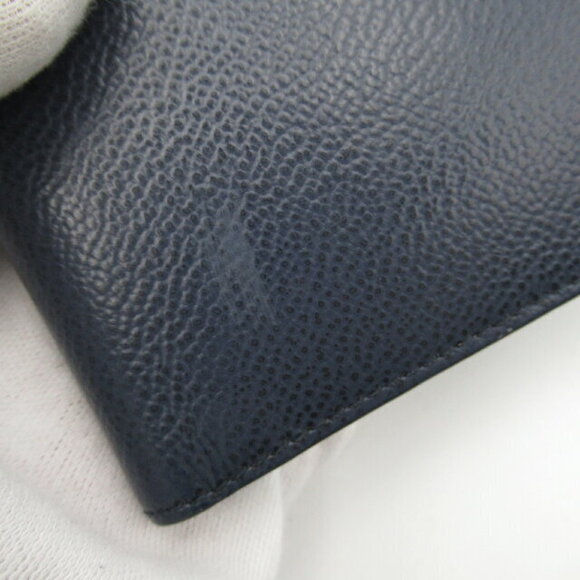 Prada Navy Blue Leather Bifold Wallet - Picture 9 of 10